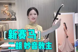 震撼吧国乐！火遍全网的二胡名曲《新赛马》完整版 妙音教主演奏视频封面