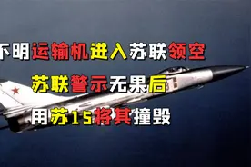 1981年不明运输机进入苏联领空，苏联警示无果后，用苏15将其撞毁视频封面