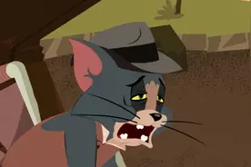 猫和老鼠：汤姆受了严重的伤，悲催坐在轮椅，大狗上前说抱歉视频封面