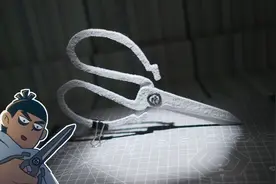 3D打印笔制作伍六七剪刀视频封面