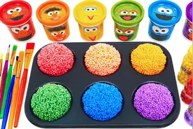 用水果和彩虹糖制作彩虹冰淇淋，有趣的DIY酷点子，超解压治愈！视频封面