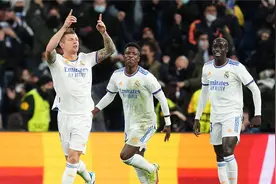 欧冠-克罗斯阿森西奥世界波巴雷拉染红 皇马2-0国米头名出线视频封面