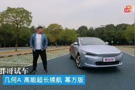 胖哥试车 吉利几何A 参天大树的新枝芽视频封面