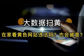 大数据扫黄：在家看黄色网站违法吗？也会被查？