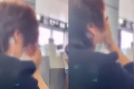 心疼！丈夫脑梗等妻子回家，飞机多次延误女子在机场崩溃大哭视频封面