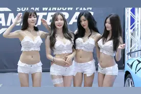 韩国四大车模组团来袭，群花争艳各有千秋，谁让你心动了视频封面