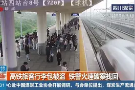 高铁旅客行李包被盗，铁警火速破案找回视频封面