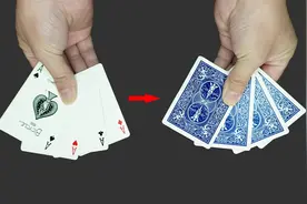 揭秘刘谦4A翻转魔术！全程不用任何道具，餐桌上就能表演视频封面