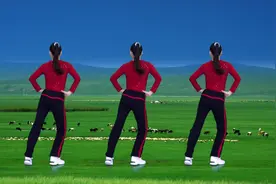 草原歌曲《火苗》搭配32步踩点舞，简单易学，男女老少都喜欢