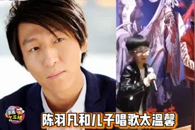 陈羽凡昔日与儿子同台唱歌，小元宝活泼可爱，画面让人感伤视频封面
