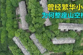 重庆曾经繁华的小镇，巅峰时高达10万人，为何如今整座山空楼？视频封面