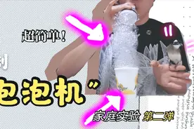 和宠物鸟一起做实验，自制泡泡机，好玩又便宜 | 附原理讲解视频封面