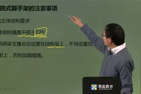 房建工程零基础实战234.悬挑式脚手架的验收与检验视频封面