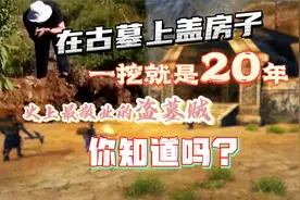 在古墓上盖房子，一挖就是20年，这个史上最敬业盗墓贼你知道吗？视频封面