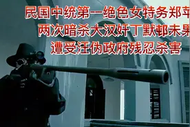 二战时期中统第一绝色女特务，暗杀大汉奸丁默邨，却遭受汪伪杀害视频封面