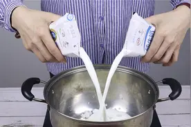 自从学会米饭这做法，放2盒牛奶，居然这么好吃，吃一次就忘不了