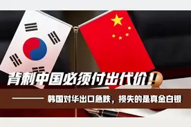 背刺中国必须付出代价！韩国对华出口急跌，损失的是真金白银视频封面
