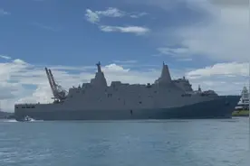 “台舰台造”万吨级“玉山舰”开启海上测试  船舱曾大量进水视频封面