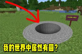 我的世界：不需要任何模组！在原版中做出一个圆井！