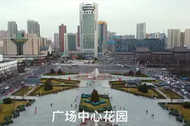 太原人民的中心广场，打卡必去，五一广场实拍视频封面