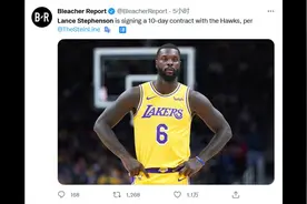 老鹰10天短约签史蒂芬森！“头号詹吹”重返NBA视频封面