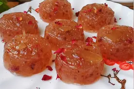 春天要多吃花，教你玫瑰花糕做法，没想到这么美味，吃一次忘不了视频封面