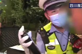 成都交警夜查酒驾，不到十分钟“酒司机”落网视频封面