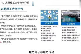 太原理工大学（太理）电气考研录取分析与介绍【转载】视频封面