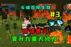 斗破苍穹生存3：成功获得兽火，并晋升为九重天大斗气师！