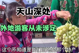 驱车80公里去一个天山深处的无名小镇，在这里我成了少数民族视频封面