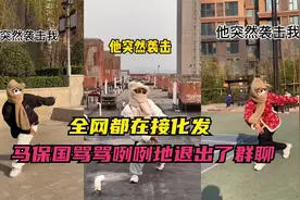 全网都在《接化发》，马保国：谢谢你们啊！骂骂咧咧地退出了群聊视频封面