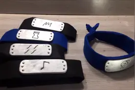 手工小伙自制的忍者护额，戴在头上化身火影忍者视频封面