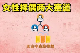 女性择偶两大赛道你知道吗？方向不对，努力白费视频封面