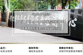 【农残检测】官方实操视频，攻克NY/T 761-2008样品前处理难点视频封面