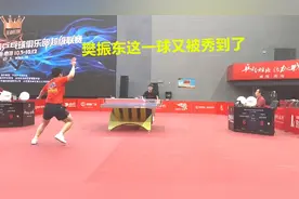 樊振东真秀！3-0横扫牛冠凯，赛中海底捞救球再惹球迷欢呼