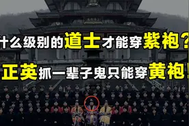 穿紫袍的道士是什么级别？为什么林正英捉了一辈子鬼只是穿黄袍？视频封面