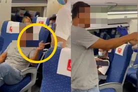 高铁男外放音乐还威胁弄死旅客 一进派出所秒怂:不怕被笑,我好酒视频封面
