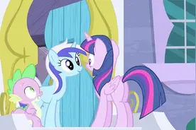 小马宝莉：紫悦成为公主以后想起自己的伙伴，于是有了这聚会视频封面