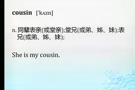 cousin用英语怎么读视频封面