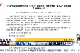 再添172家 广东省第四批专精特新“小巨人”企业名单出炉视频封面