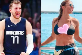 东契奇超模女友身材傲人，大嘴巴性感撩人，球迷：太美了！视频封面