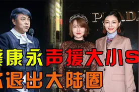 蔡康永清空大陆社交账号，默默声援大小S，热议：想退出大陆圈？视频封面
