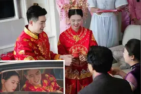 张常宁大婚激动落泪 携老公跪拜父母 哥哥背她 奥运冠军当伴娘视频封面