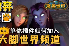 【魔兽世界怀旧服】大脚聊天频道必须用大脚插件？怀旧服聊天功能