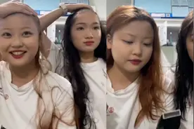 两女孩经常烫染导致发质变差，鼓足勇气亲自剃成光头：是个狠人视频封面