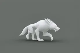 游戏动画之3DMAX建模--狼行走课程视频封面