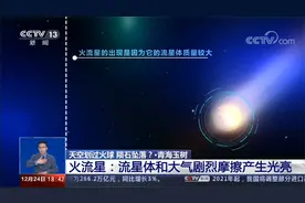 陨石坠落？青海玉树 火流星：流星体和大气剧烈摩擦产生光亮视频封面