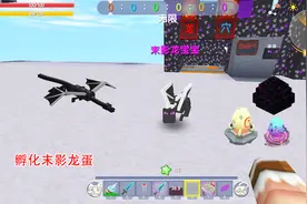 迷你世界：特殊方法孵化“末影龙蛋”！龙宝宝太可爱了，能当坐骑