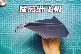 最凶猛的纸飞机：Bird of prey猛禽，纸飞机大师约翰柯林斯设计视频封面