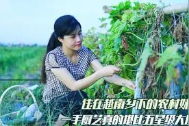 越南20多岁的农村妹子有多美？肤白貌美气质佳，厨艺更是厉害了视频封面